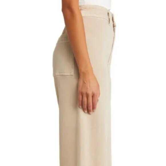 RIP CURL  High-Rise Wide Leg Jeans - Stone NWT - Picture 7 of 7